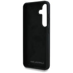 Karl Lagerfeld silikoninis dėklas Samsung Galaxy S25 – juodas
