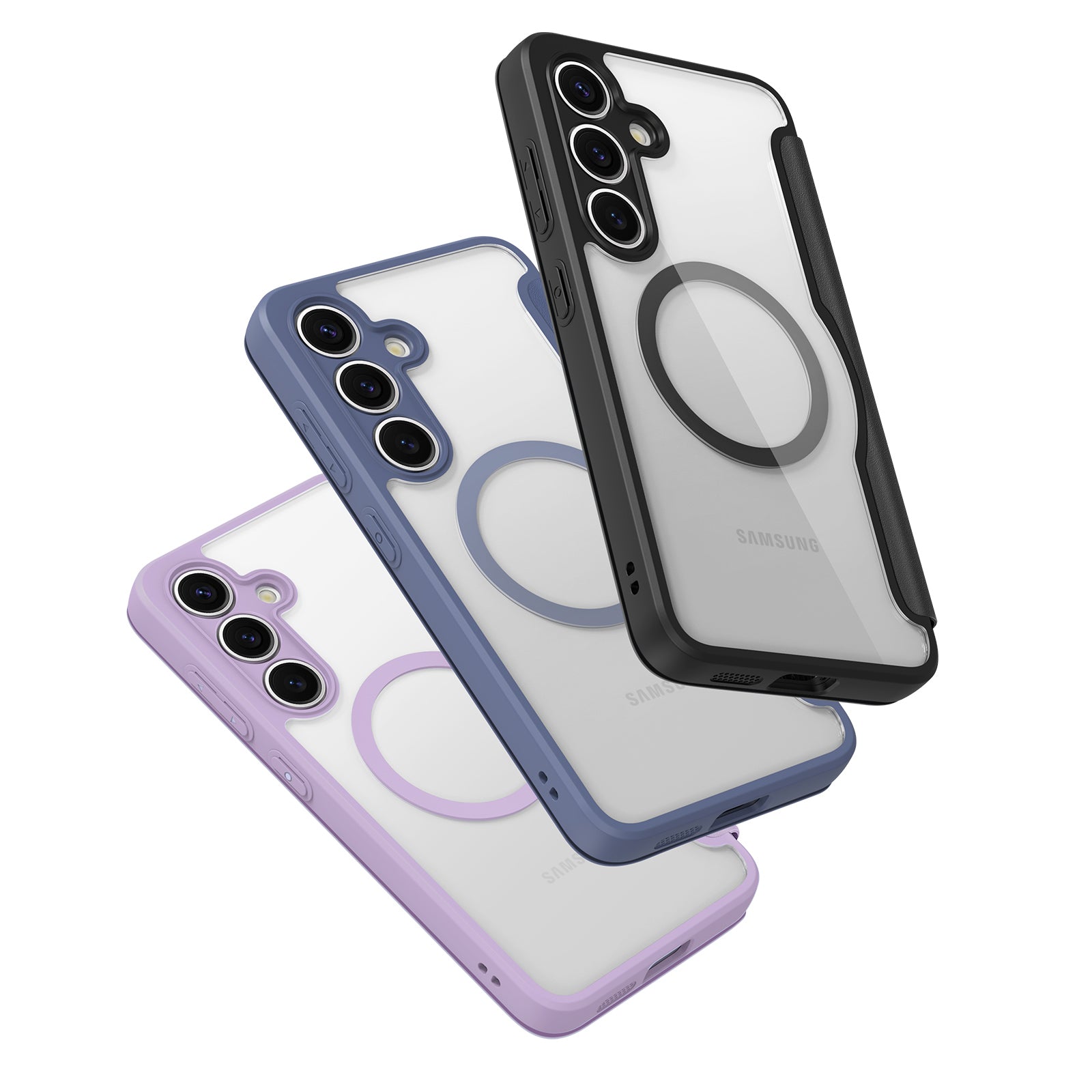 Dux Ducis Skin X Pro MagSafe dėklas Galaxy S25+ – juodas