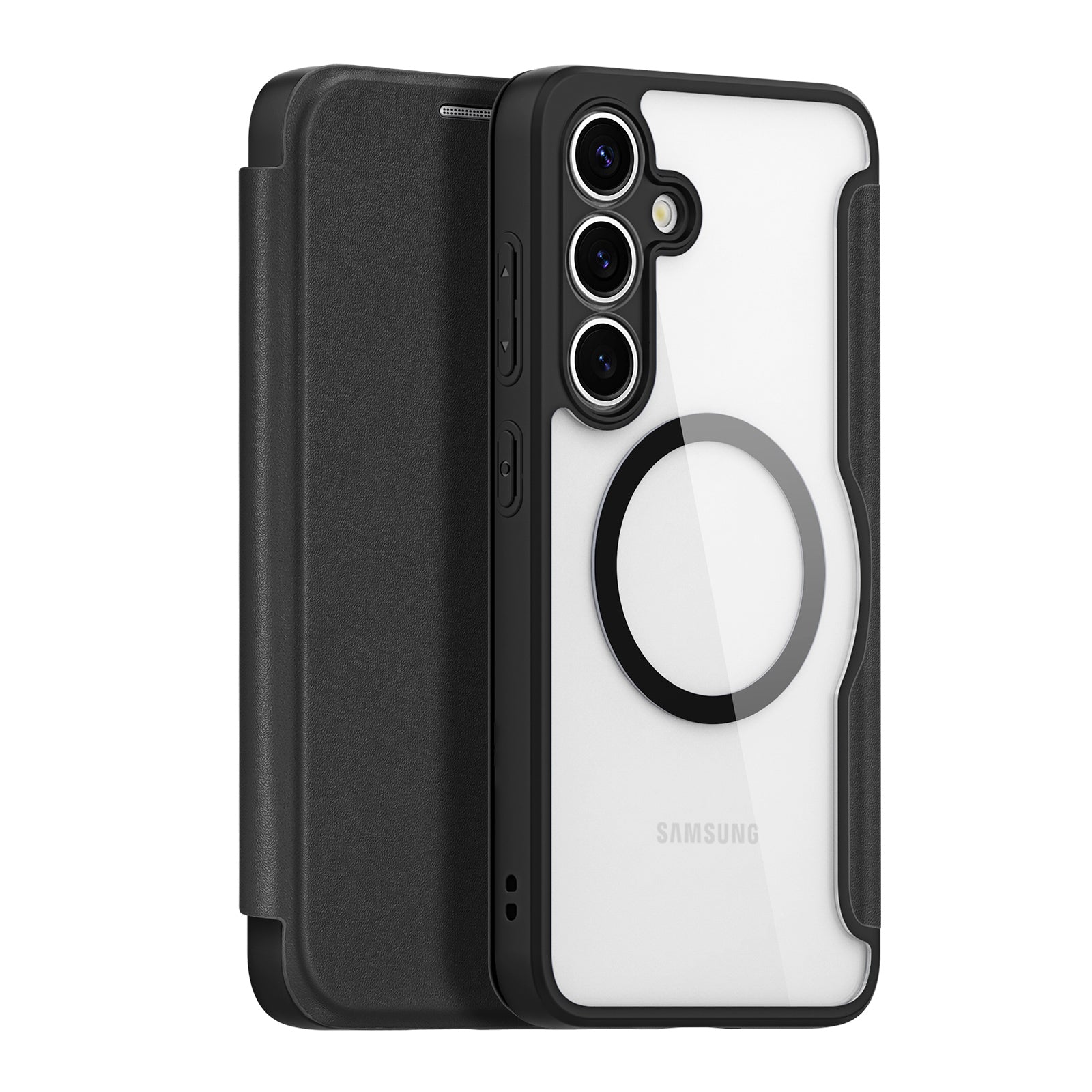 Dux Ducis Skin X Pro MagSafe dėklas Galaxy S25+ – juodas