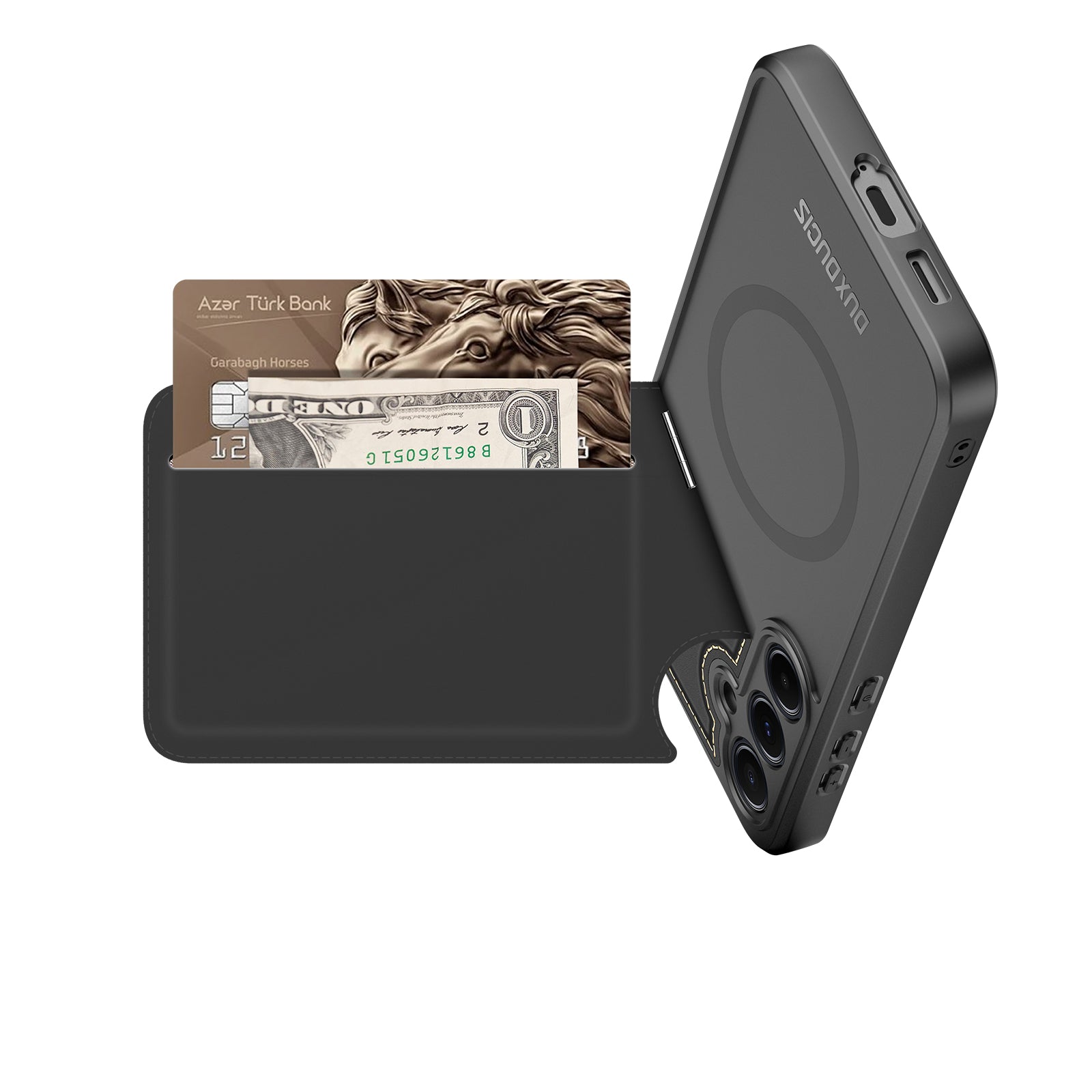 Dux Ducis Rafi II dėklas Samsung Galaxy S25+ – juodas