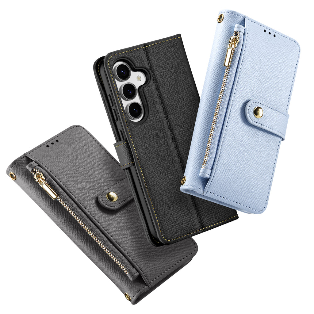 Dux Ducis Lava odinis dėklas Samsung Galaxy S25+ – pilkas