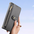 Dux Ducis Lava odinis dėklas Samsung Galaxy S25+ – pilkas
