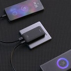 Dudao kelioninis sieninis įkroviklis A65Q 65W GaN USB-A / USB-C PD itin plonas EU / US - juodas