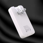 Dudao kelioninis sieninis įkroviklis A65Q 65W GaN USB-A / USB-C PD itin plonas EU / US - baltas