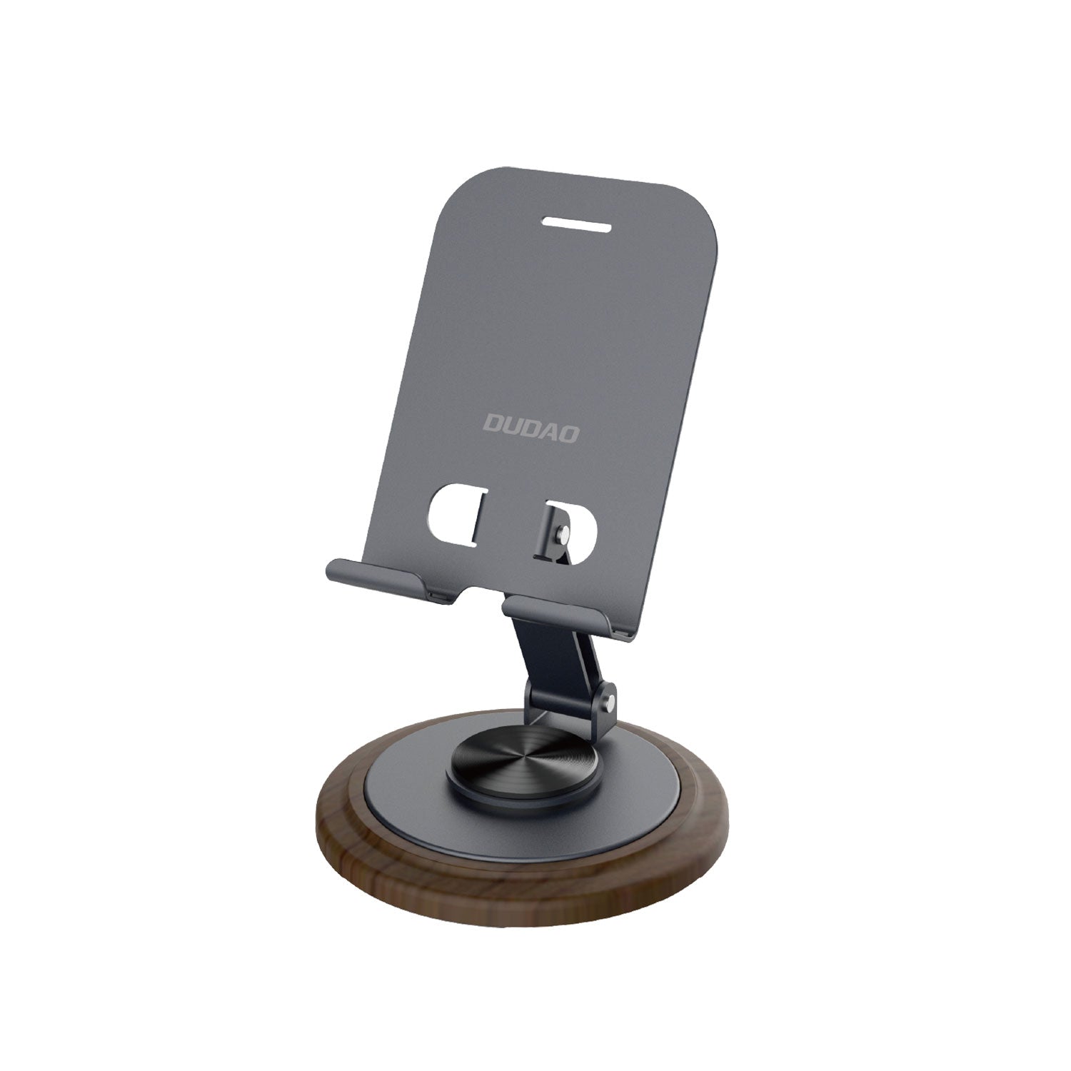 Dudao F17M 360° metalinis telefono stovas pilkas