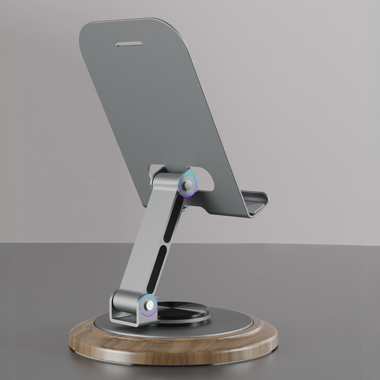 Dudao F17M 360° metalinis telefono stovas pilkas
