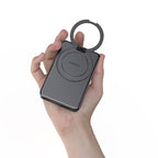 Dudao Išorinė baterija K28S 20W PD 5000mAh su MagSafe ir stovu - pilkas