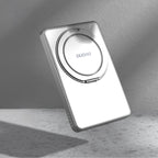 Dudao Išorinė baterija K28S 20W PD 5000mAh su MagSafe ir stovu - sidabrinis