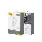 A6MaxL sieninis įkroviklis 20W USB-A USB-C su 1m USB-C - Lightning laidu - baltas