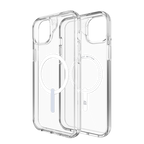 ZAGG Crystal Palace MagSafe dėklas iPhone 15 Pro Max – skaidrus