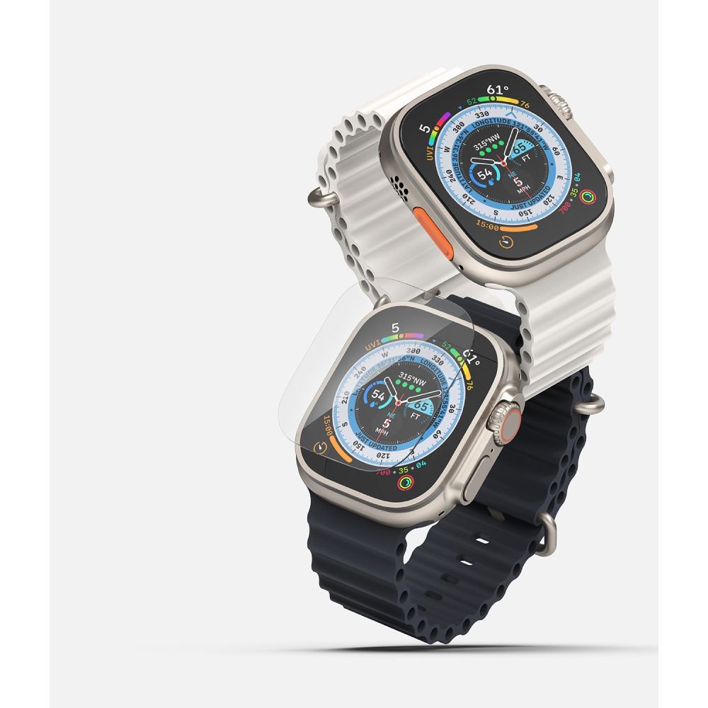 Ringke ID FC stiklas Apple Watch Ultra 49 mm (4 vnt.) -- Apple Watch Ultra