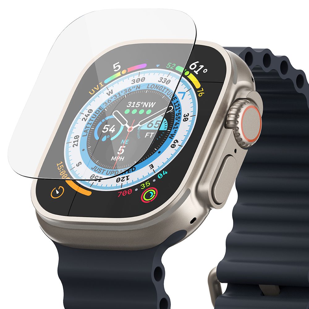 Ringke ID FC stiklas Apple Watch Ultra 49 mm (4 vnt.) -- Apple Watch Ultra