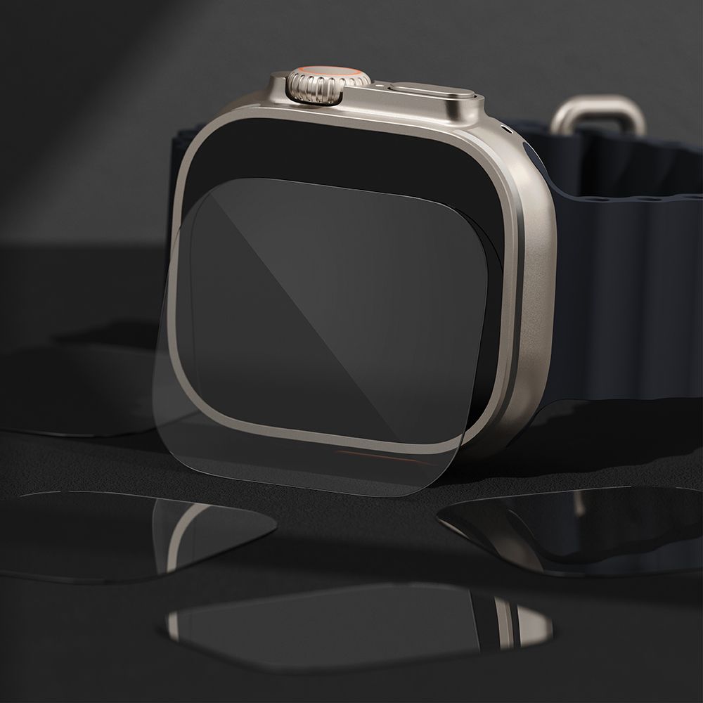 Ringke ID FC stiklas Apple Watch Ultra 49 mm (4 vnt.) -- Apple Watch Ultra