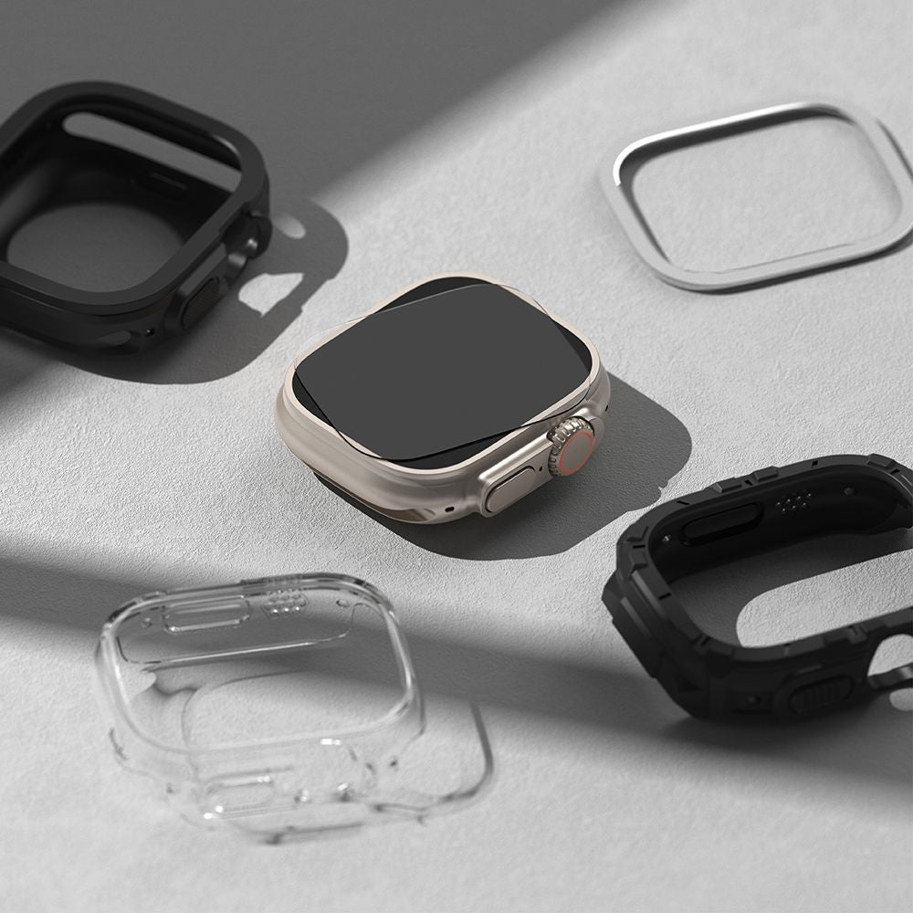 Ringke ID FC stiklas Apple Watch Ultra 49 mm (4 vnt.) -- Apple Watch Ultra