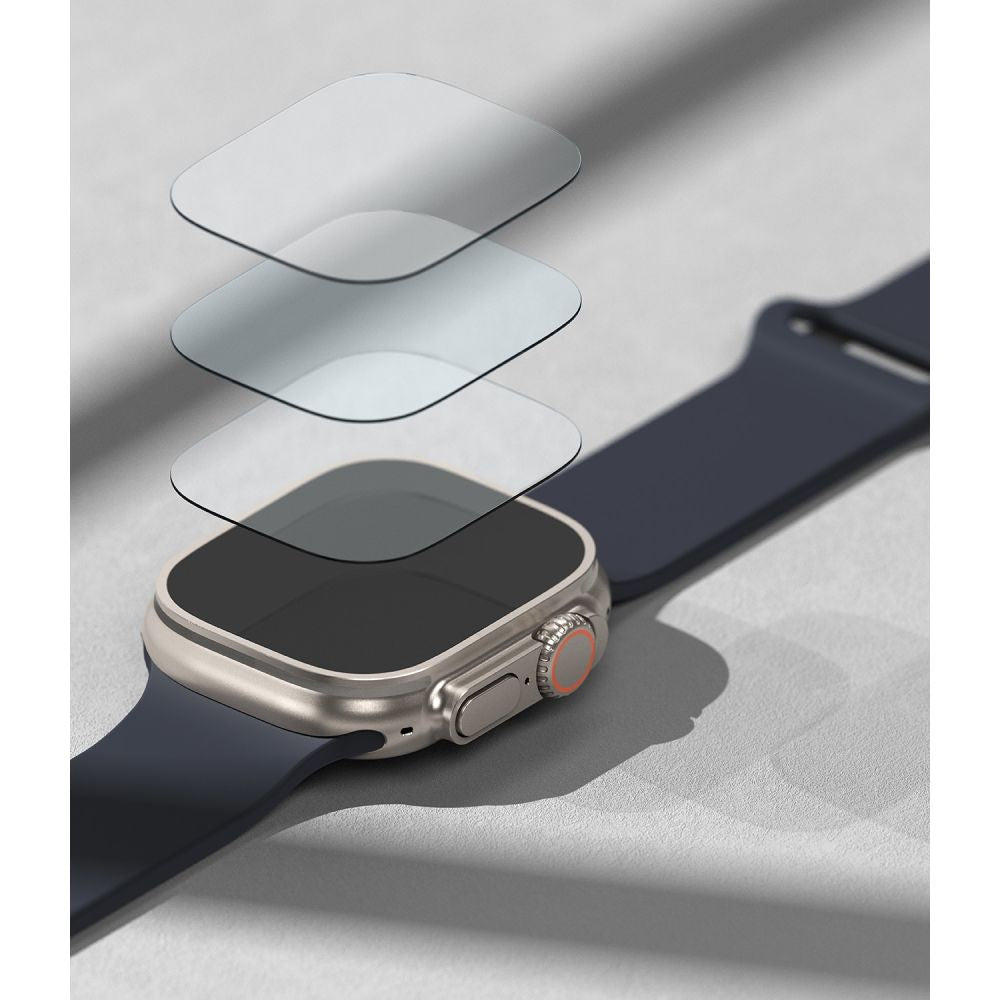 Ringke ID FC stiklas Apple Watch Ultra 49 mm (4 vnt.) -- Apple Watch Ultra
