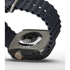Ringke Slim 2 dalių dėklas Apple Watch Ultra 49 mm – skaidrus ir juodas -- Apple Watch Ultra 1