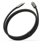 Ringke USB-C 3.2 Gen. PD240W Laidas 200cm - juodas -- Cell phone cables