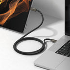 Ringke USB-C 3.2 Gen. PD240W Laidas 200cm - juodas -- Cell phone cables