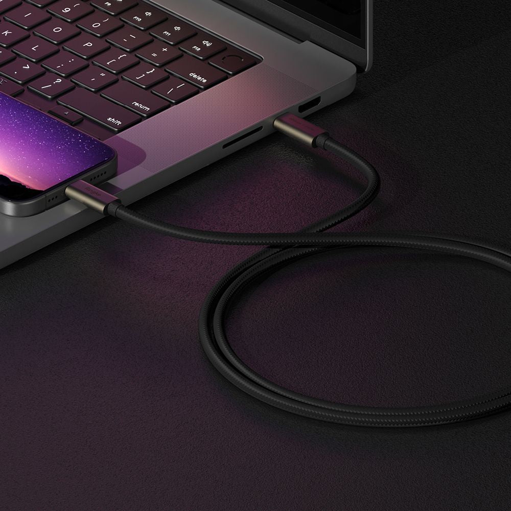 Ringke USB-C 3.2 Gen. PD240W Laidas 200cm - juodas -- Cell phone cables