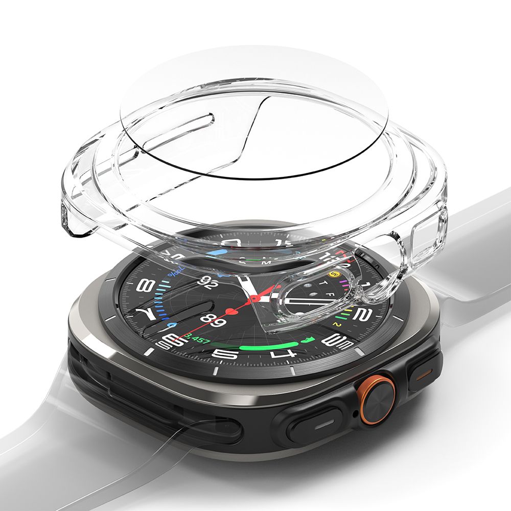 Ringke Slim dėklas + stiklas Galaxy Watch Ultra 47 mm – skaidrus -- Samsung Galaxy Watch Ultra (47mm)