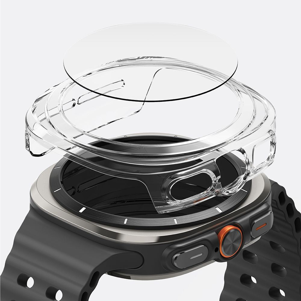 Ringke Slim dėklas + stiklas Galaxy Watch Ultra 47 mm – skaidrus -- Samsung Galaxy Watch Ultra (47mm)