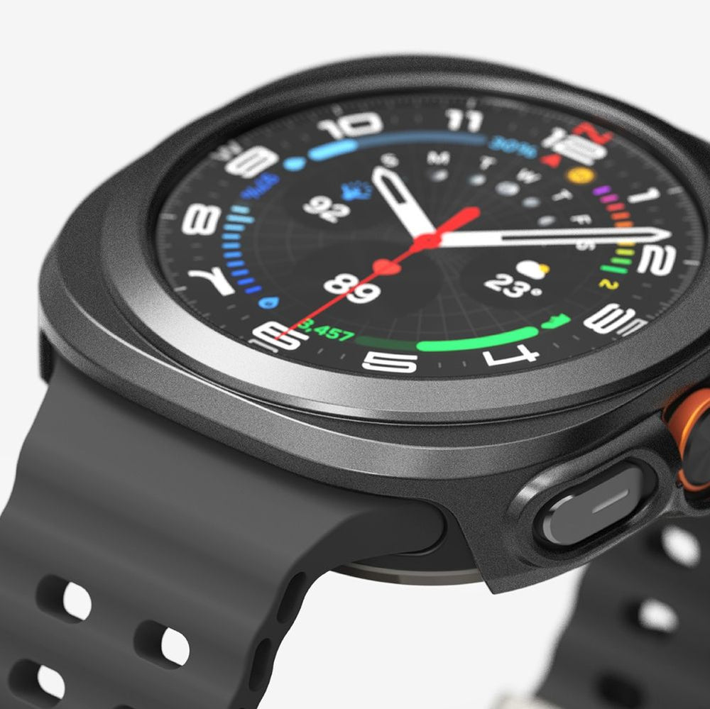 Ringke Slim dėklas + stiklas Galaxy Watch Ultra 47 mm – juodas -- Samsung Galaxy Watch Ultra (47mm)