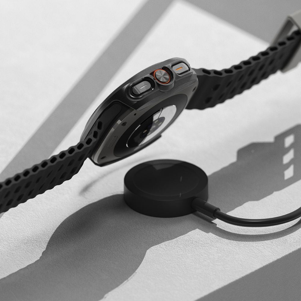 Ringke Slim dėklas + stiklas Galaxy Watch Ultra 47 mm – juodas -- Samsung Galaxy Watch Ultra (47mm)