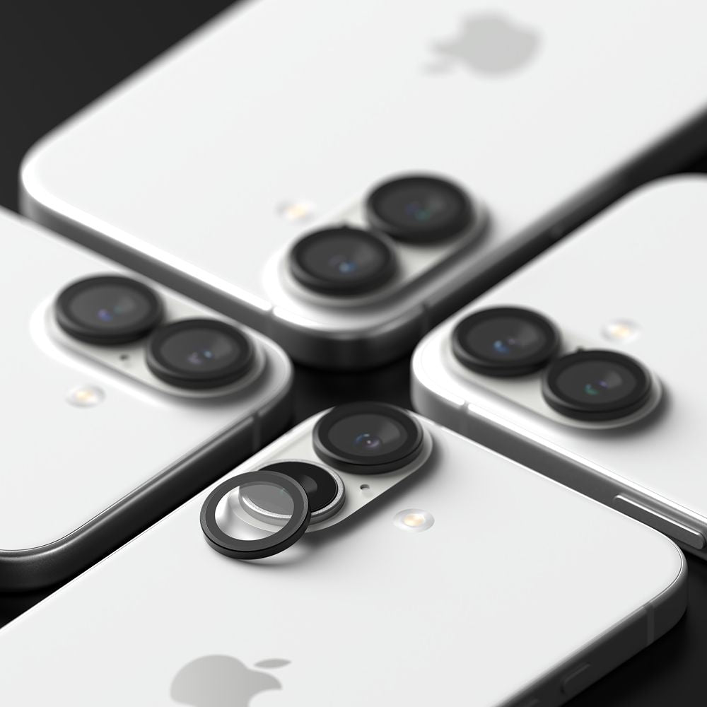 Ringke kameros rėmelio apsauga iPhone 16/16 Plus – juoda -- iPhone 16
