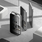 Ringke Easy Slide privatumo stiklas iPhone 16 Pro (2 vnt.) -- iPhone 16 Pro