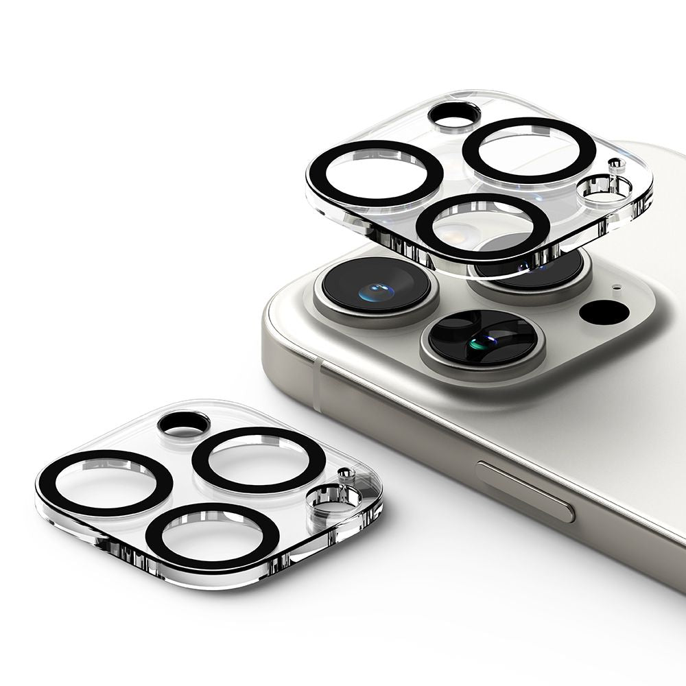 Ringke kameros apsauginis stikliukas iPhone 16 Pro/Pro Max (2 vnt.) -- iPhone 16 Pro / iPhone 16 Pro Max