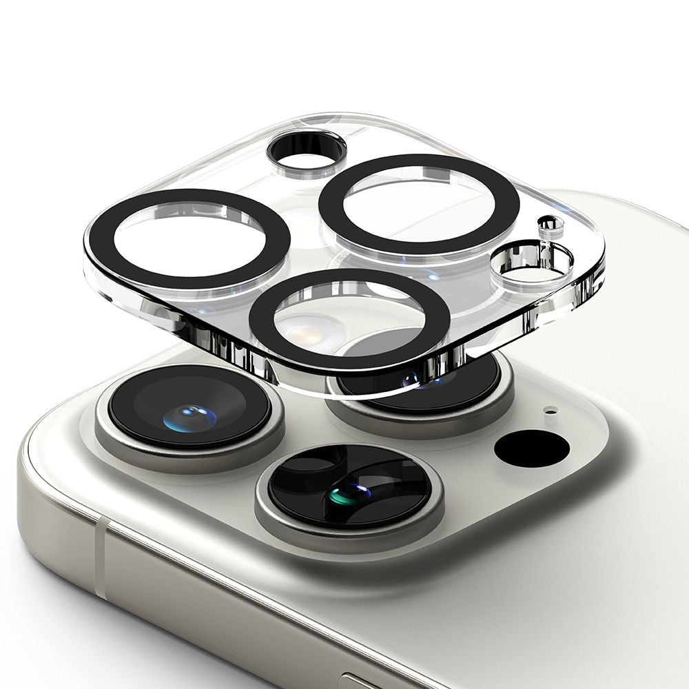 Ringke kameros apsauginis stikliukas iPhone 16 Pro/Pro Max (2 vnt.) -- iPhone 16 Pro / iPhone 16 Pro Max