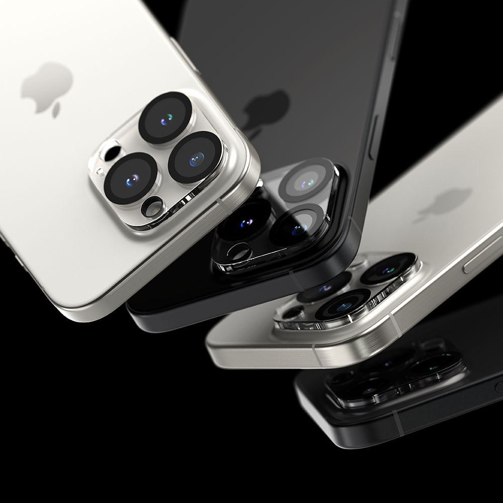Ringke kameros apsauginis stikliukas iPhone 16 Pro/Pro Max (2 vnt.) -- iPhone 16 Pro / iPhone 16 Pro Max