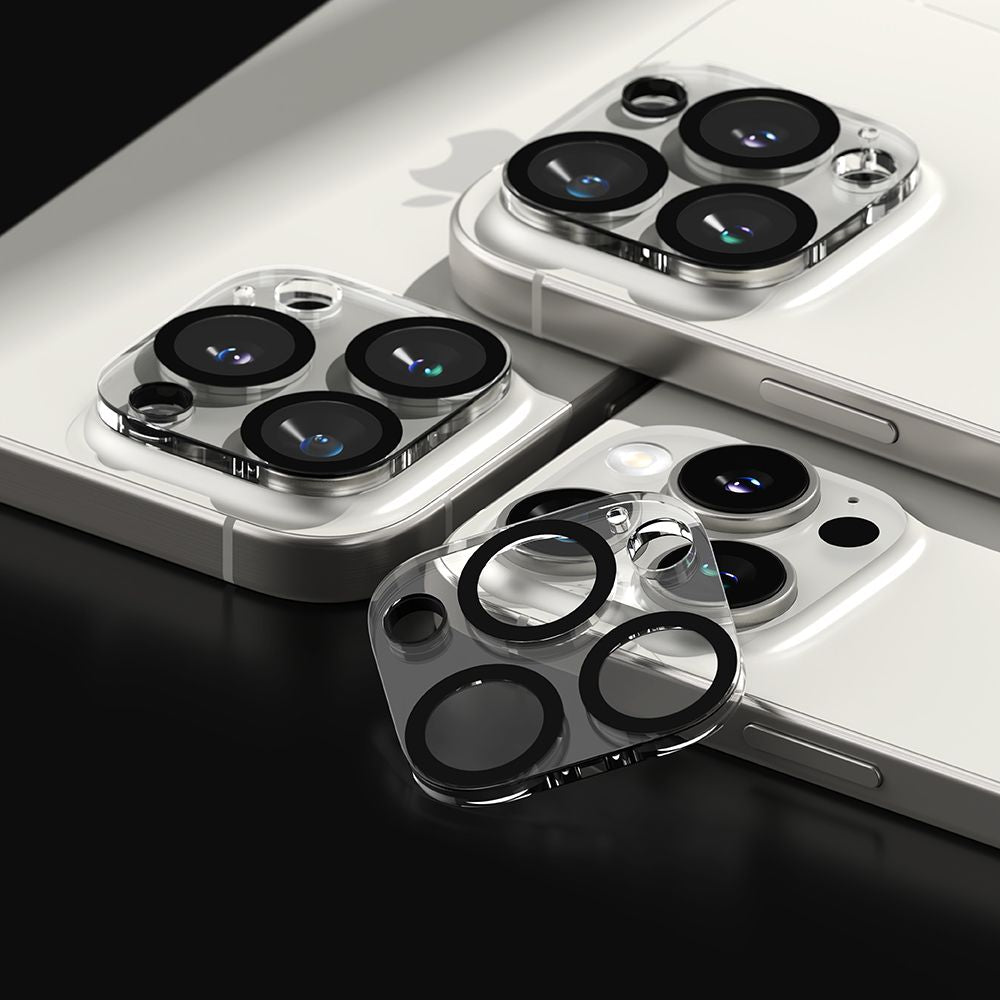 Ringke kameros apsauginis stikliukas iPhone 16 Pro/Pro Max (2 vnt.) -- iPhone 16 Pro / iPhone 16 Pro Max
