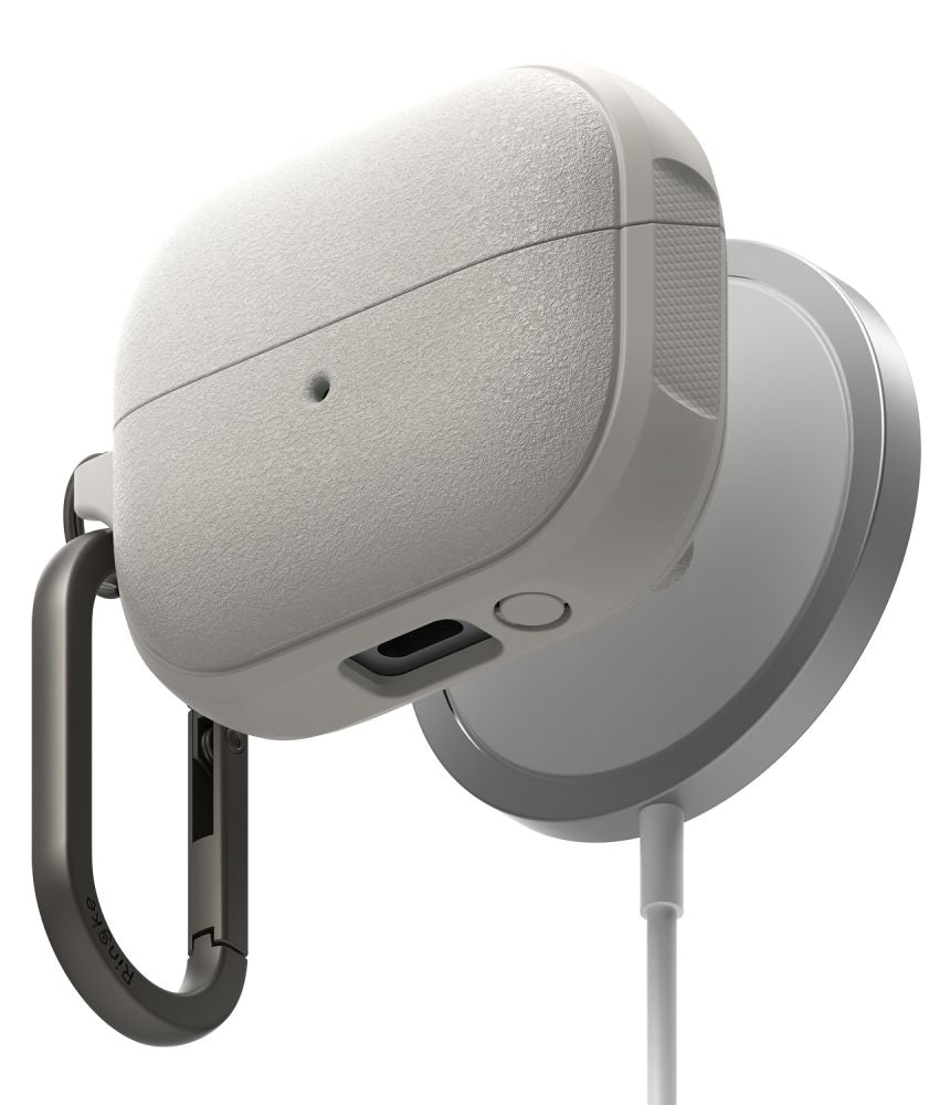 Ringke Onyx MagSafe dėklas Galaxy Buds 3 / 3 Pro – pilkas -- Samsung Galaxy Buds 3