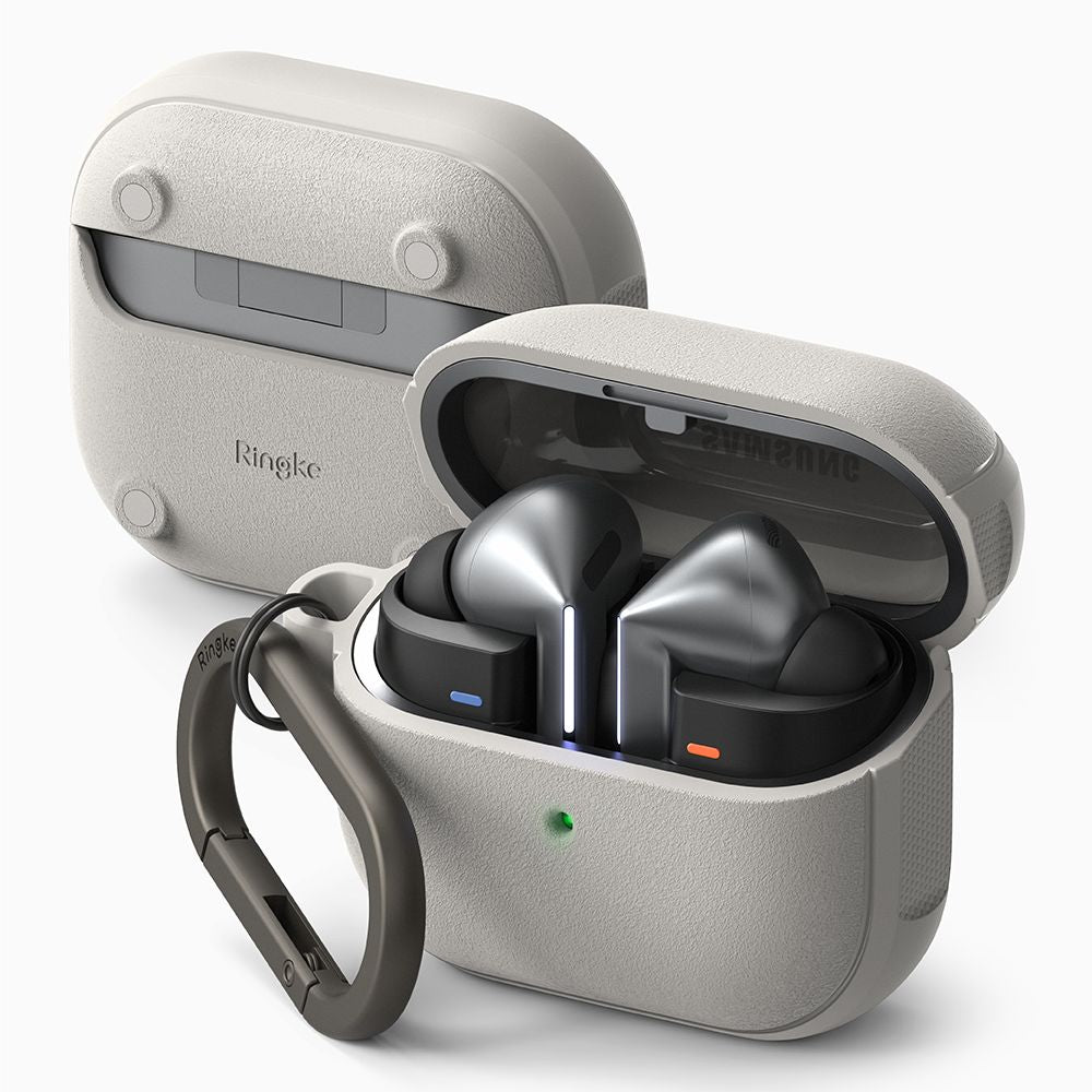 Ringke Onyx MagSafe dėklas Galaxy Buds 3 / 3 Pro – pilkas -- Samsung Galaxy Buds 3
