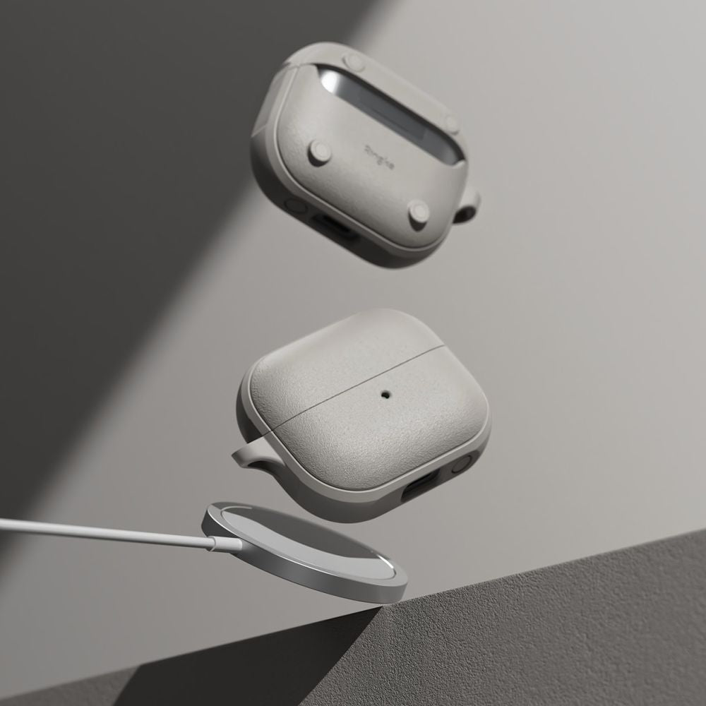 Ringke Onyx MagSafe dėklas Galaxy Buds 3 / 3 Pro – pilkas -- Samsung Galaxy Buds 3