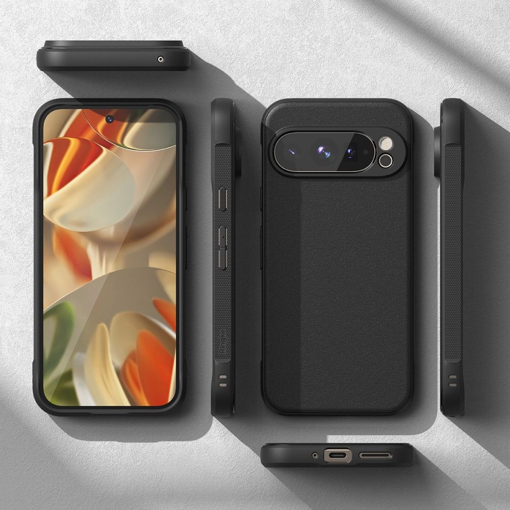 Ringke Onyx TPU dėklas Google Pixel 9 Pro XL – juodas -- Google Pixel 9 Pro XL