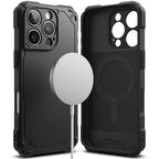 Ringke Rugged Gear MagSafe dėklas iPhone 16 Pro Max – juodas -- iPhone 16 Pro Max
