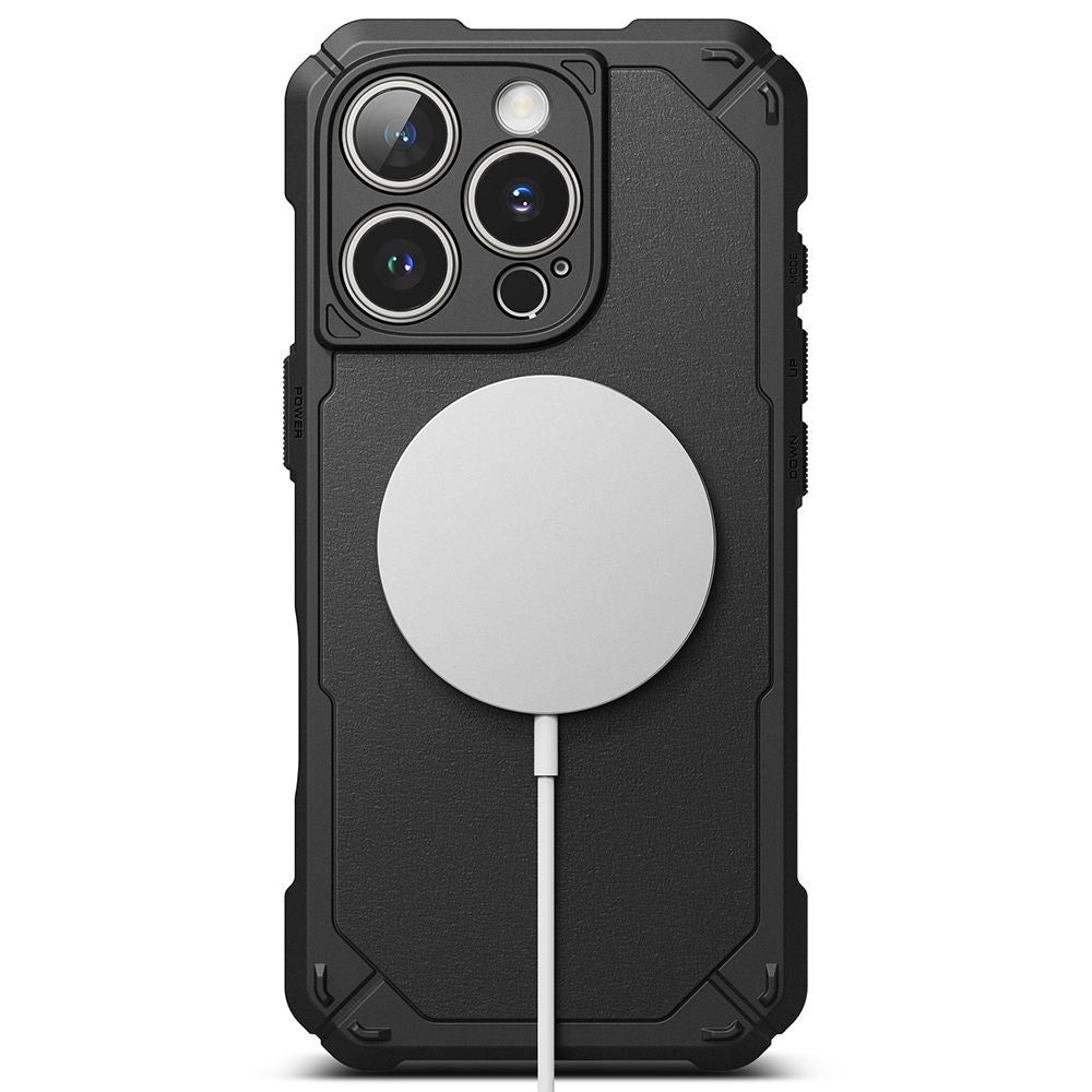 Ringke Rugged Gear MagSafe dėklas iPhone 16 Pro Max – juodas -- iPhone 16 Pro Max
