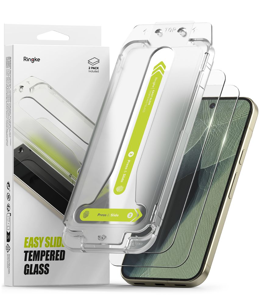 Ringke Easy Slide Tempered Glass 2 pakuotė Google Pixel 9 Pro XL -- Google Pixel 9 Pro XL