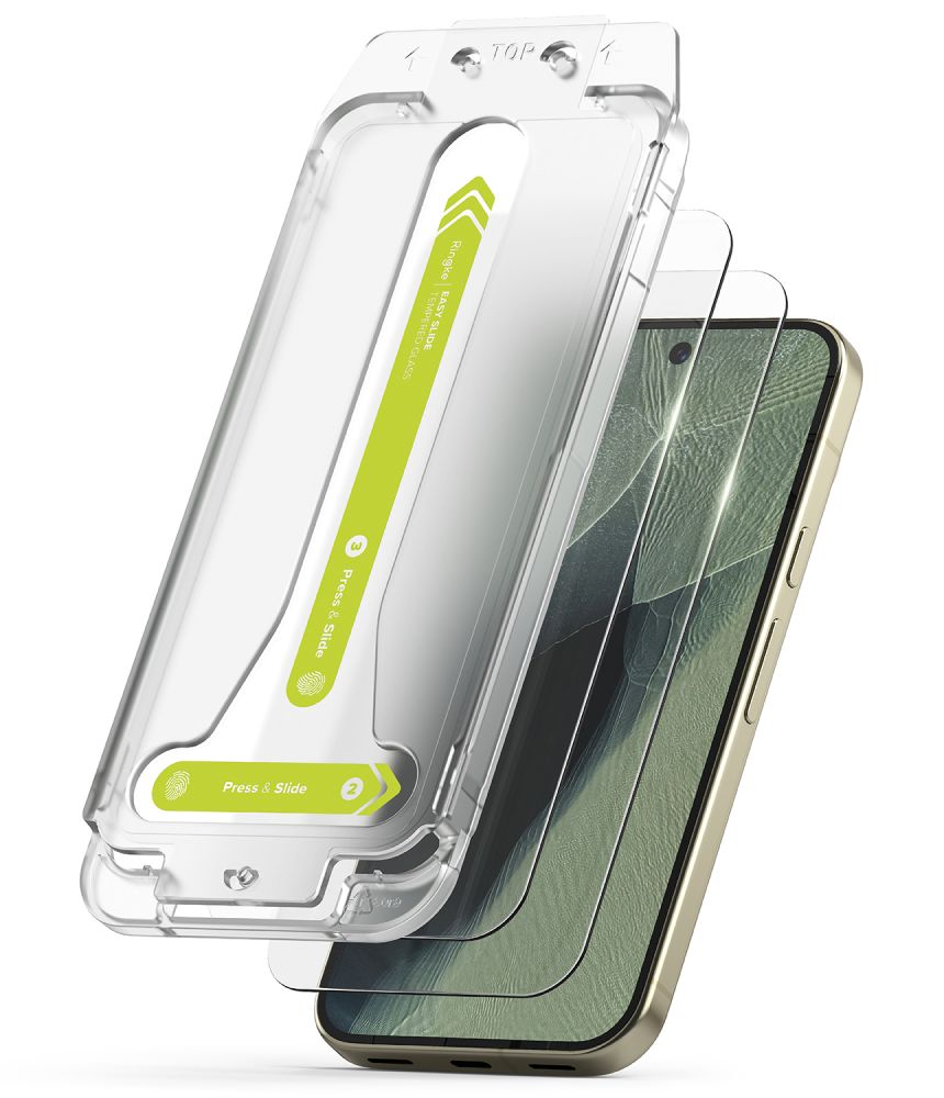 Ringke Easy Slide Tempered Glass 2 pakuotė Google Pixel 9 Pro XL -- Google Pixel 9 Pro XL