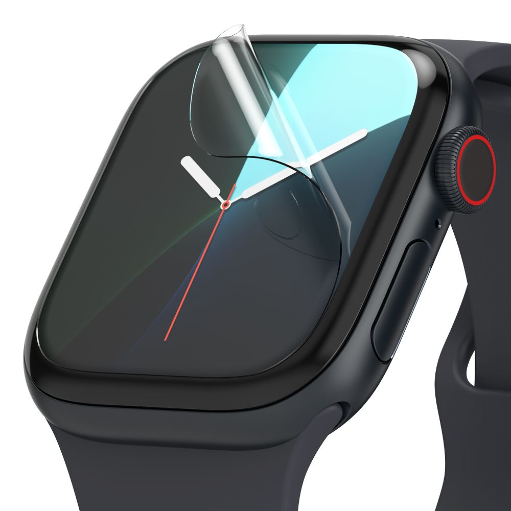 Ringke Dual Easy 3-pack apsauginė folija, skirta Apple Watch 10 42 mm -- Apple Watch 10
