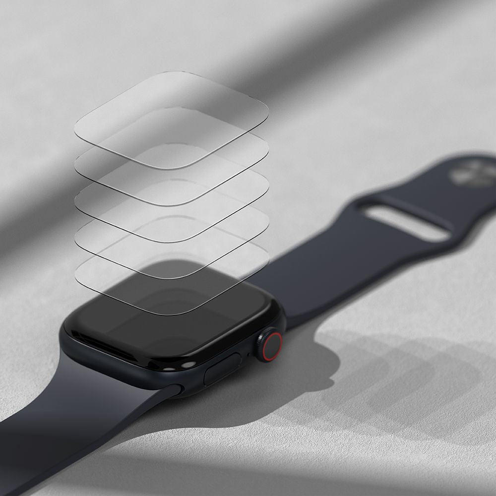 Ringke Dual Easy 3-pack apsauginė folija, skirta Apple Watch 10 46 mm -- Apple Watch 10