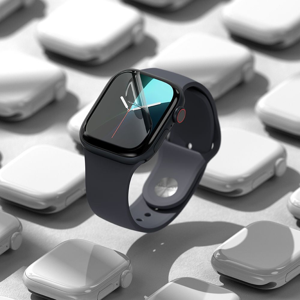 Ringke Dual Easy 3-pack apsauginė folija, skirta Apple Watch 10 46 mm -- Apple Watch 10