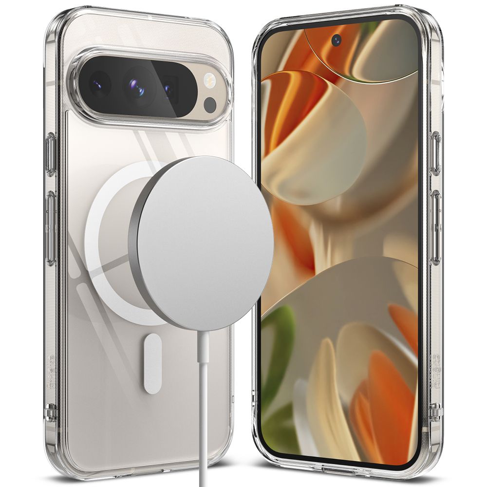 Ringke Fusion MagSafe dėklas Google Pixel 9/9 Pro – skaidrus -- Google Pixel 9