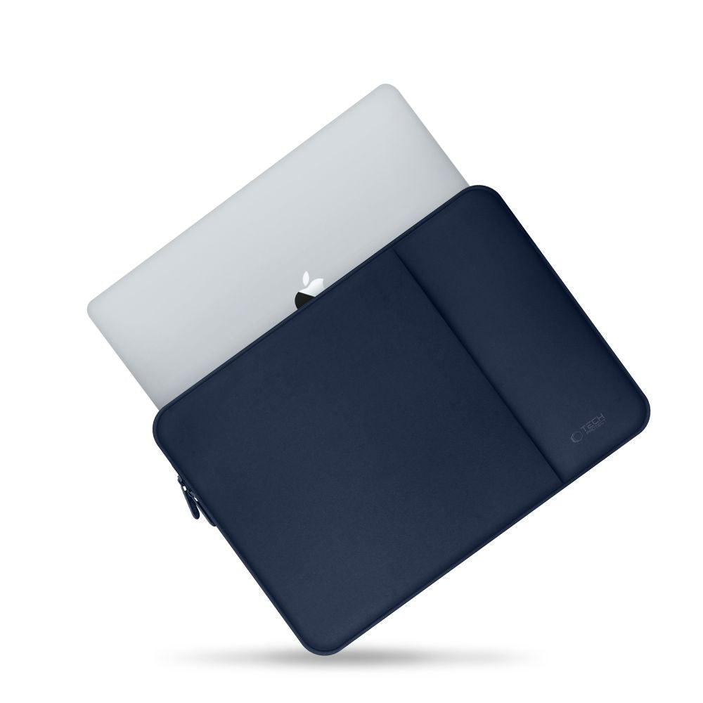 Tech-Protect Neoprene nešiojamojo kompiuterio dėklas 15-16" - tamsiai mėlynas -- Laptop Bags