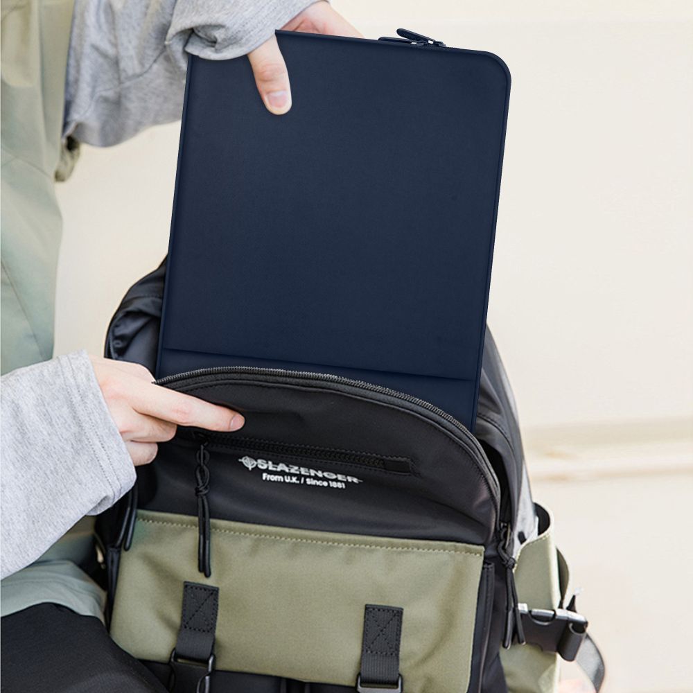 Tech-Protect Neoprene nešiojamojo kompiuterio dėklas 15-16" - tamsiai mėlynas -- Laptop Bags