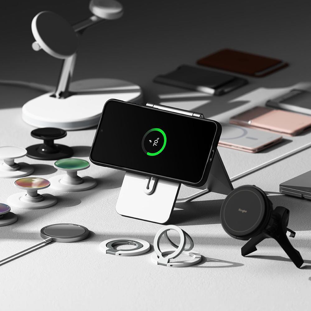 Ringke Onyx MagSafe dėklas Galaxy S25+ – juodas -- Samsung Galaxy S25+