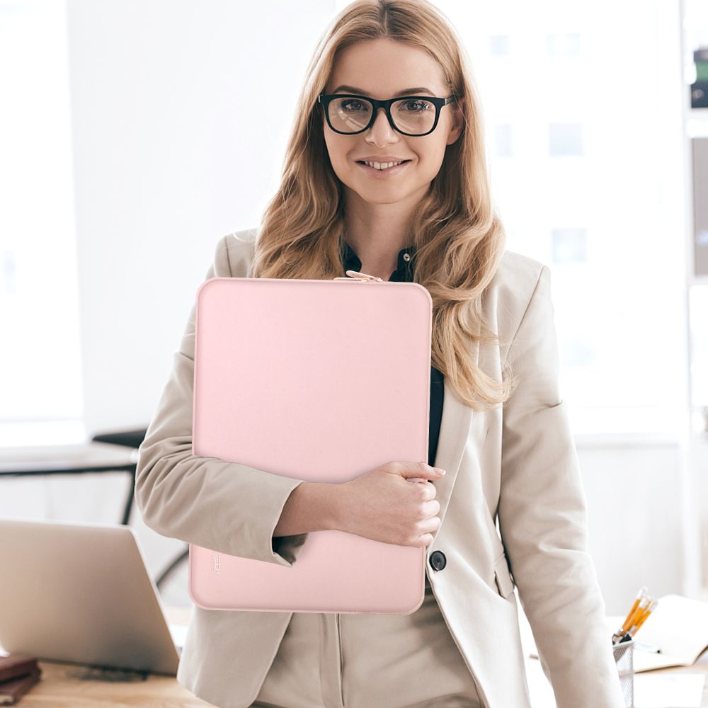 Tech-Protect Neoprene nešiojamojo kompiuterio dėklas 13" - rožinis -- Laptop Bags