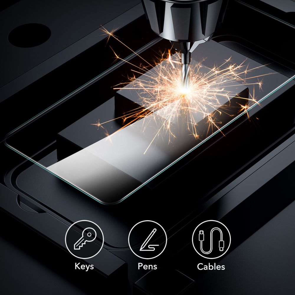 ESR grūdintas stiklas Samsung Galaxy S25 Ultra (2 vnt.) – skaidrus -- Samsung Galaxy S25 Ultra